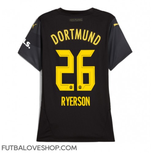 Dres Borussia Dortmund Julian Ryerson #26 Preč pre Ženy 2024-25 Krátky Rukáv